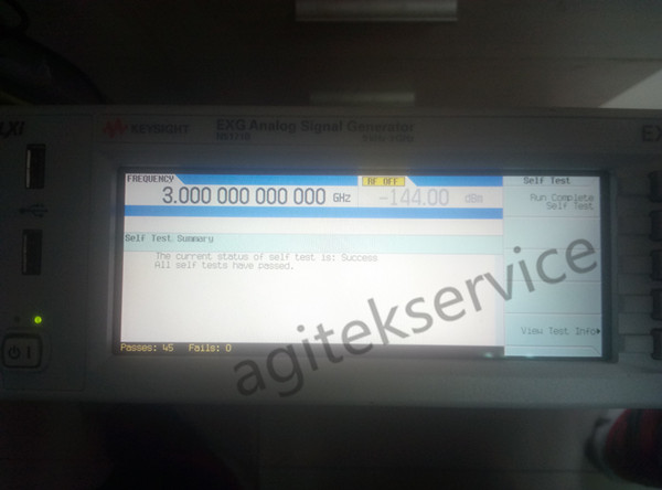 【安捷倫儀器維修】N5171B信號發生器維修-輸出幅度偏差故障案例