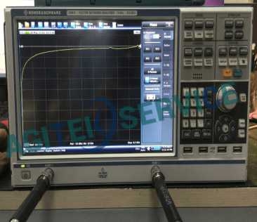 羅德與施瓦茨網絡分析儀ZNB8 PORT1接口低頻段無信號維修案例