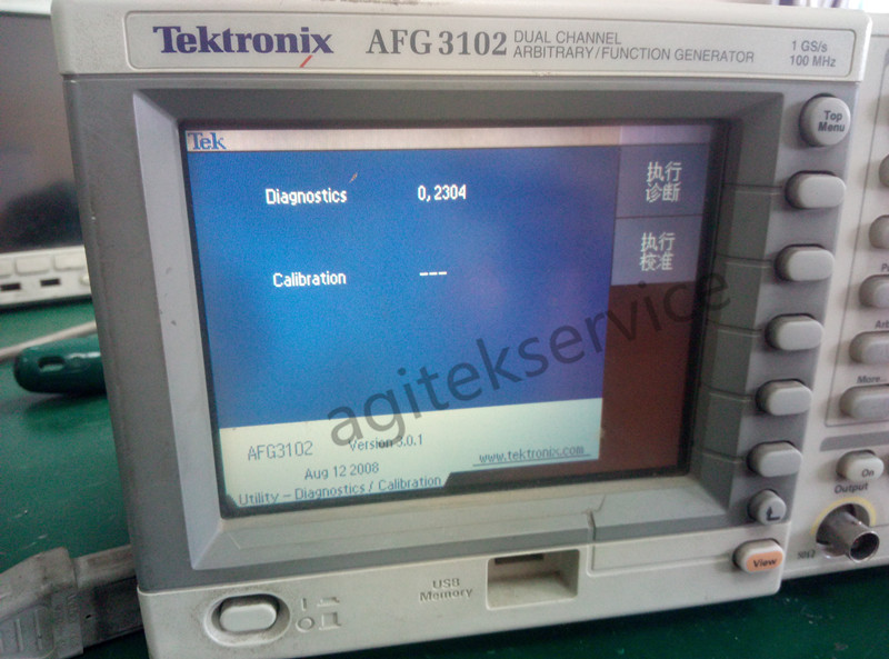 泰克AFG3102函數信號發生器維修拆機圖​