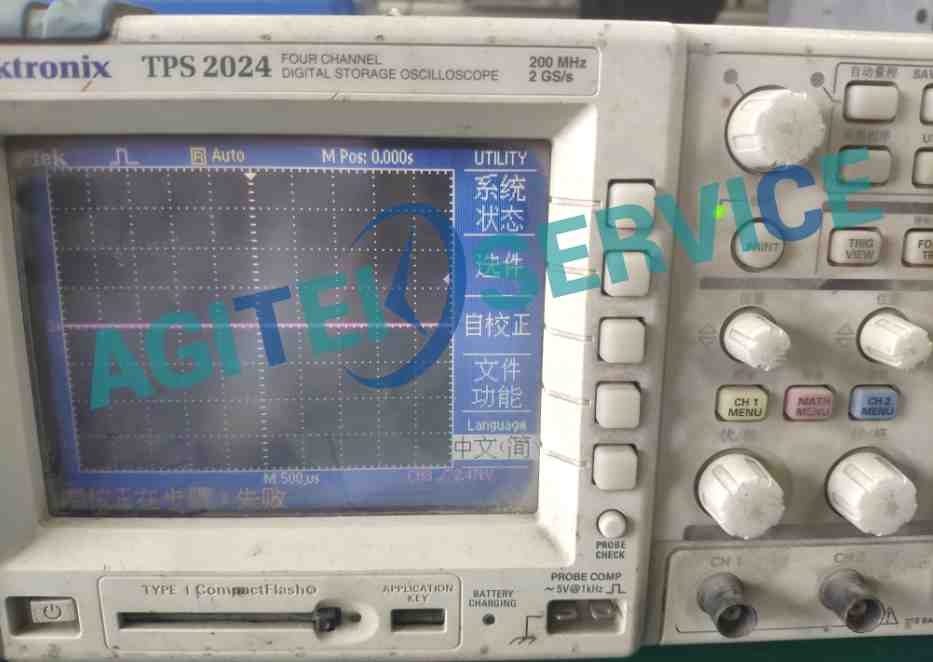 泰克示波器TPS2024檢測不到波形如何維修? 泰克示波器TPS2024檢測不到波形如何維修?