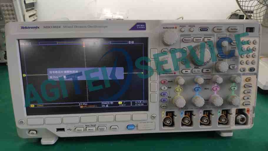 泰克示波器MDO3024自動重啟維修【深夜福利AV維修】