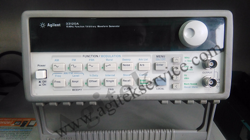 上海某電子股份有限公司Agilent 33120A任意波信號源維修案例
