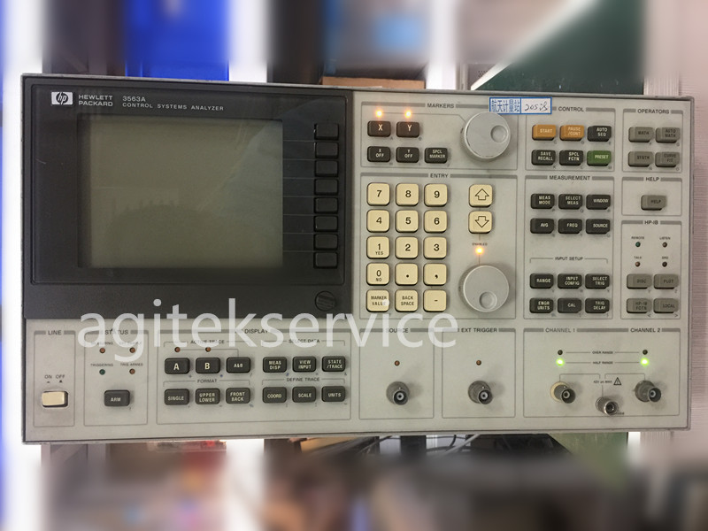 某高校HP3563A頻譜儀維修介紹