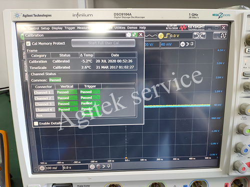 是德/安捷倫示波器DSO9104A超差維修 是德/安捷倫示波器DSO9104A超差維修