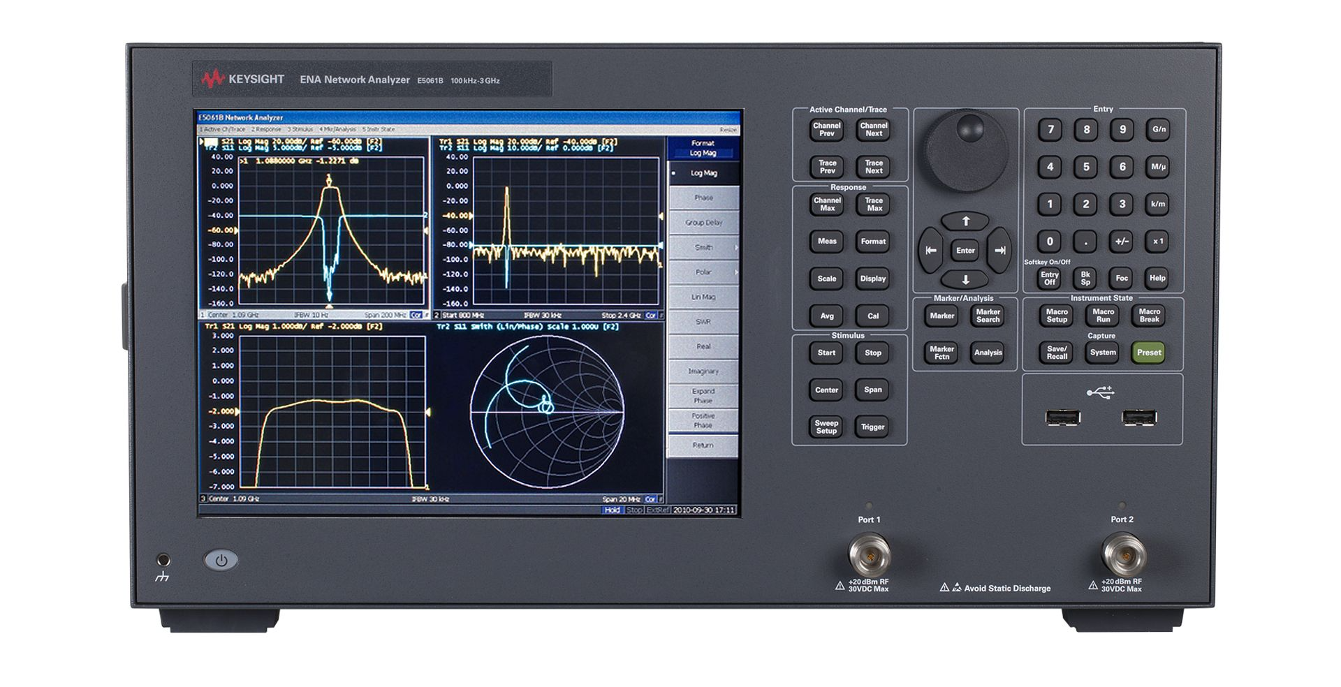 Keysight ENA 矢量網絡分析儀E5061B使用說明書-是德技術支持中心