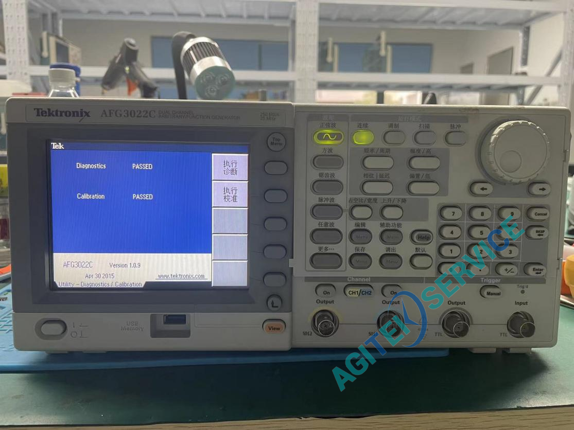 泰克AFG3022C信號發生器無輸出維修