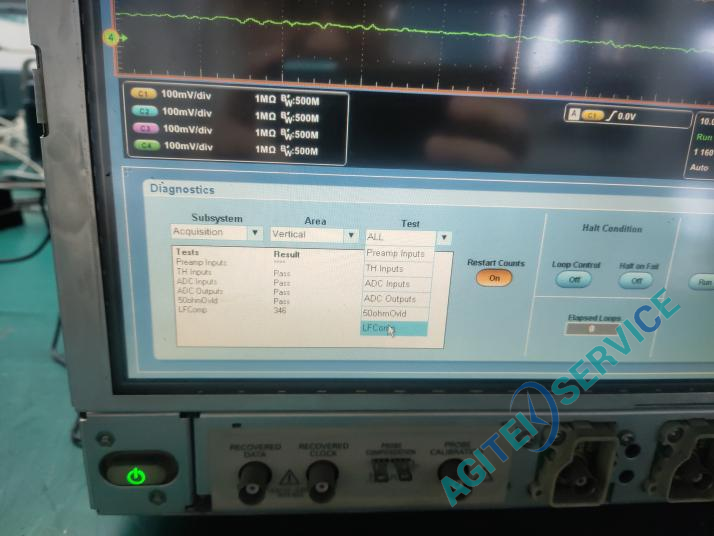 泰克/Tektronix示波器DPO7254不開機維修