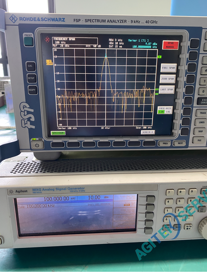 安捷倫Agilent N5181A射頻信號源自檢報錯406維修