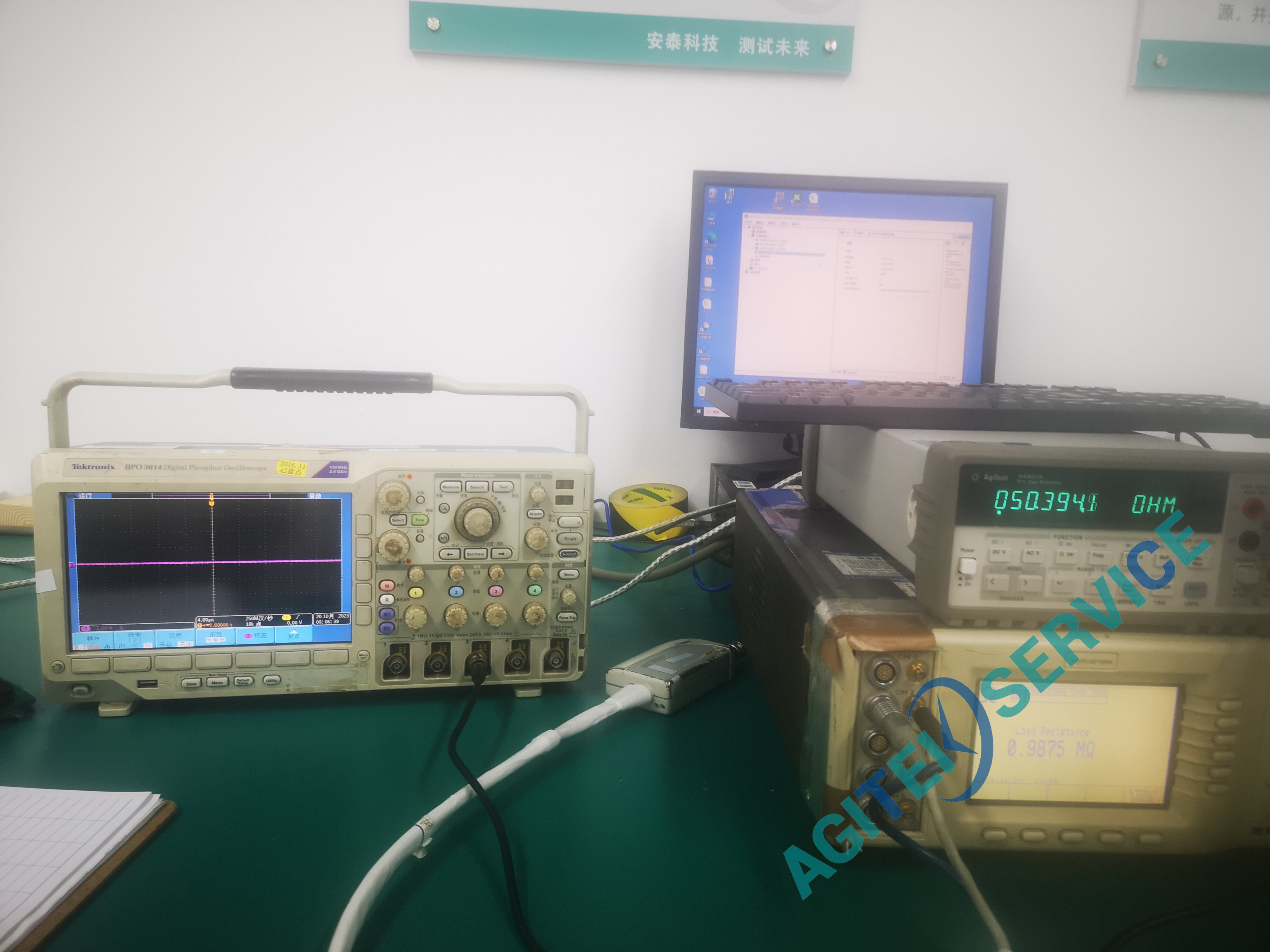 泰克DPO3014示波器按鍵失靈維修 泰克DPO3014示波器按鍵失靈維修