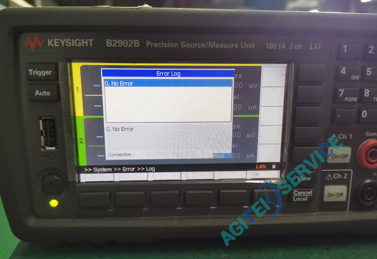 是德KEYSIGHT B2902B源表不開機維修