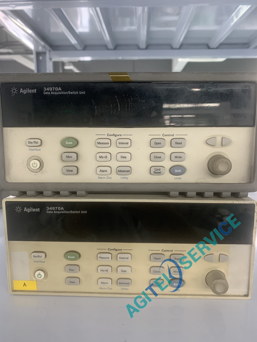 安捷倫34970A開機報錯，上位機通信故障，板卡不識別維修