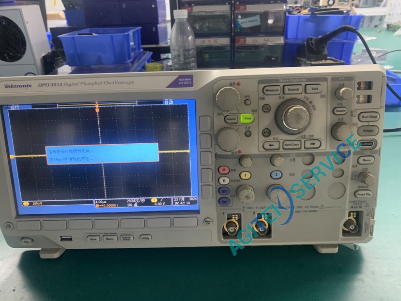 泰克 DPO3000數字熒光示波器不開機維修