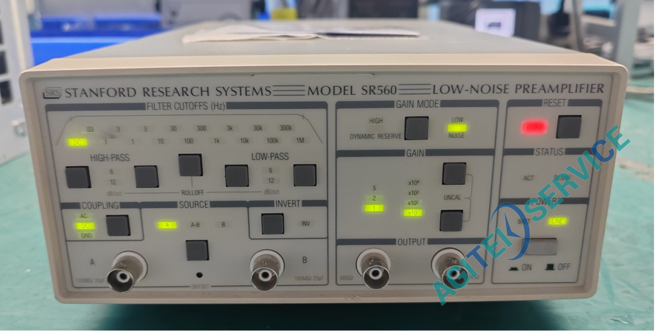 斯坦福(Stanford)SR560低電壓噪聲前置放大器維修