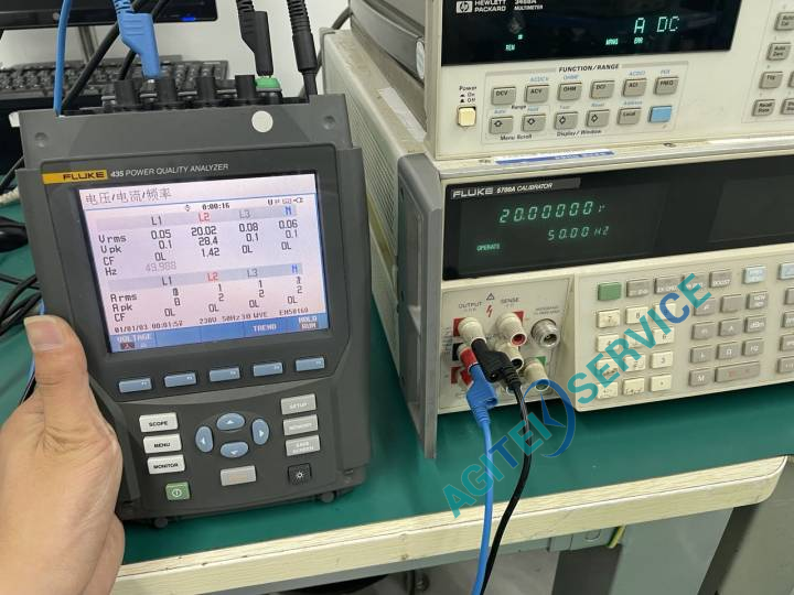 Fluke深夜网站在线播放435電能質量分析儀無法開機維修
