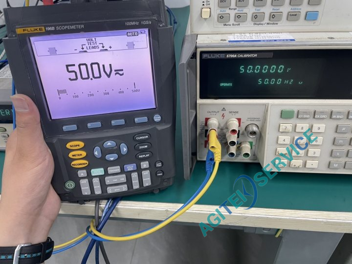 Fluke深夜网站在线播放196B示波表無法開機維修
