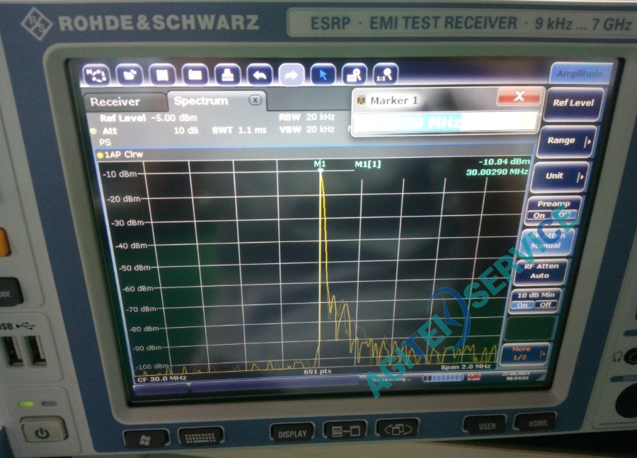 羅德與施瓦茨ESRP EMI測試接收機開不了機維修