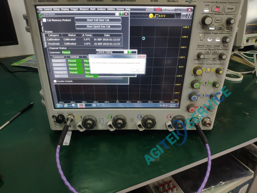 是德(Keysight)DSO9064A/DSO9254A示波器維修 是德(Keysight)DSO9064A/DSO9254A示波器維修