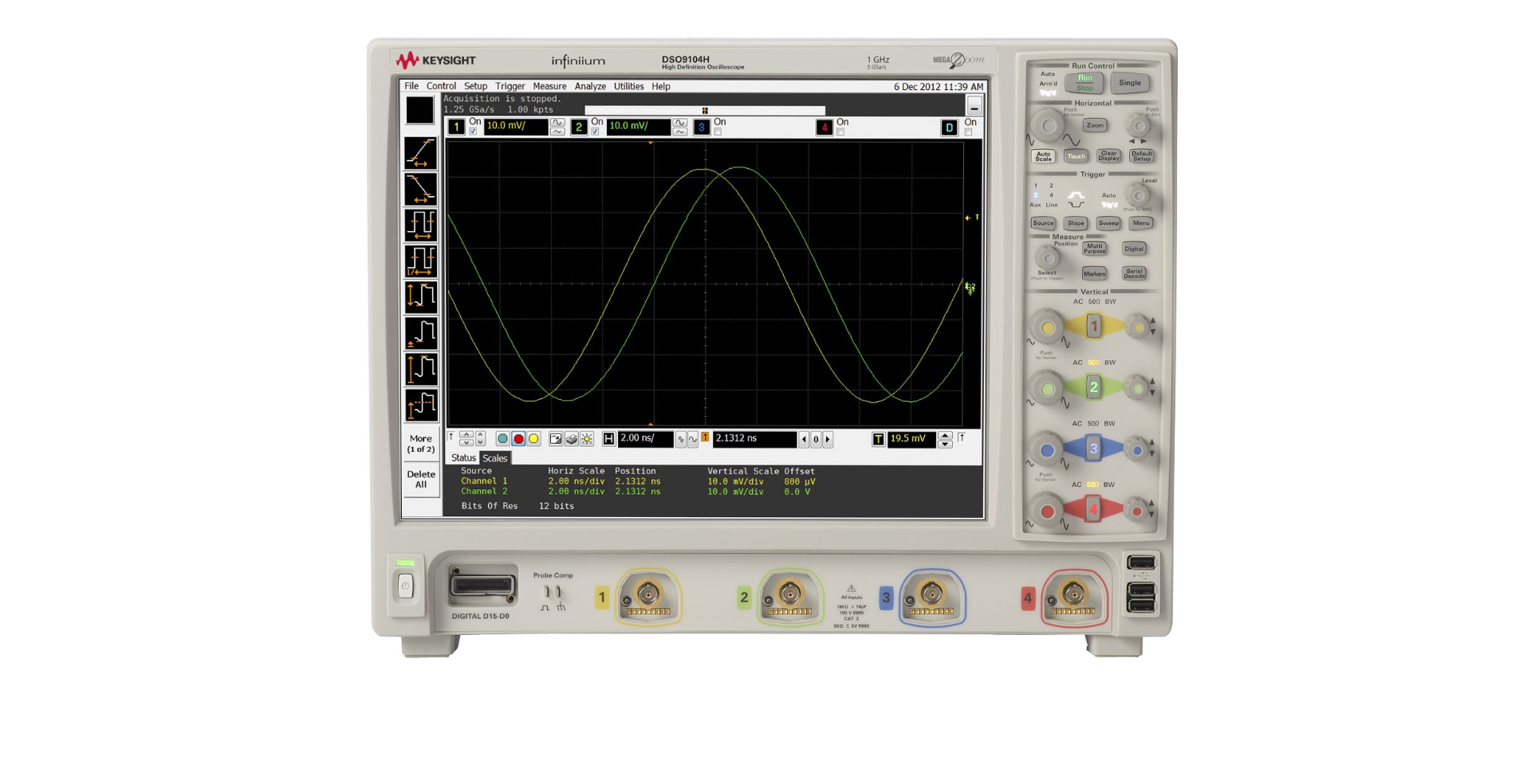 是德(Keysight)DSO9104H/DSO9204H示波器維修