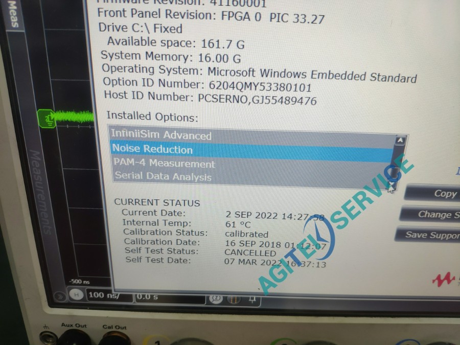 是德(Keysight)DSA91304A/DSA91204A示波器維修