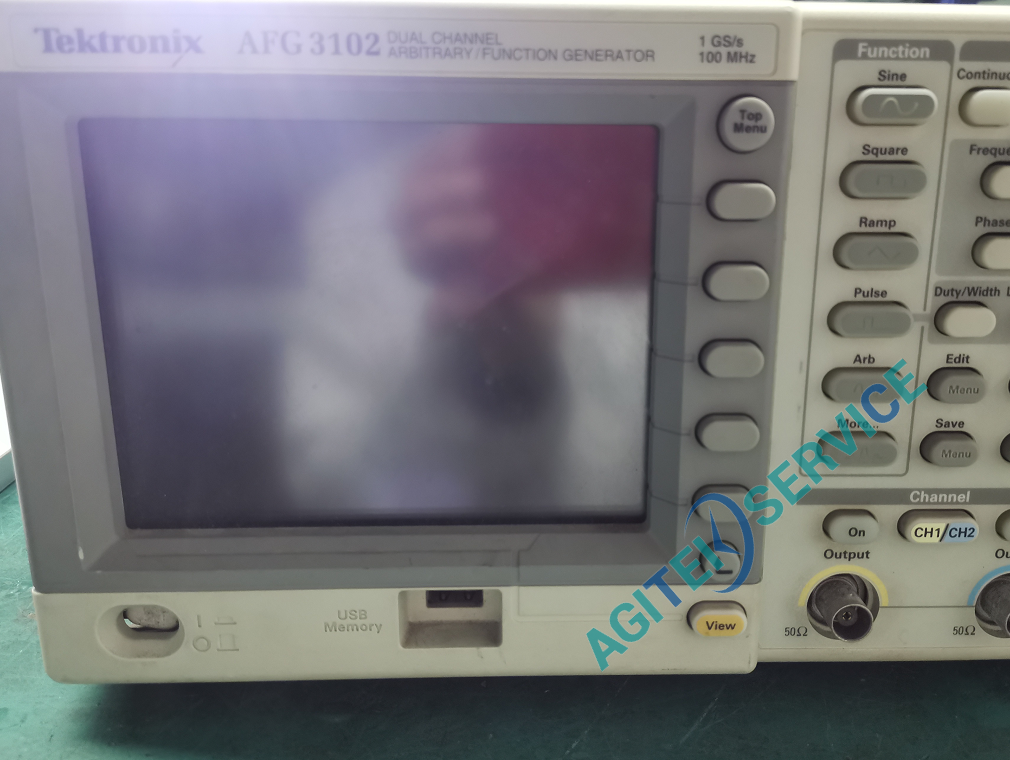 泰克AFG3102信號發生器開關鍵失靈維修