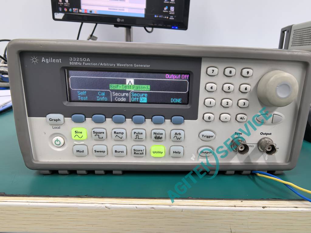 Agilent安捷倫33250A信號發生器通訊異常維修