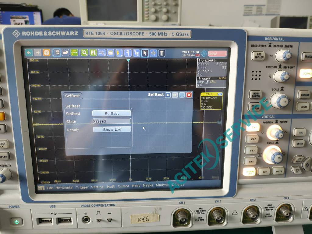 R&S羅德與施瓦茨RTE1052/RTE1054示波器維修