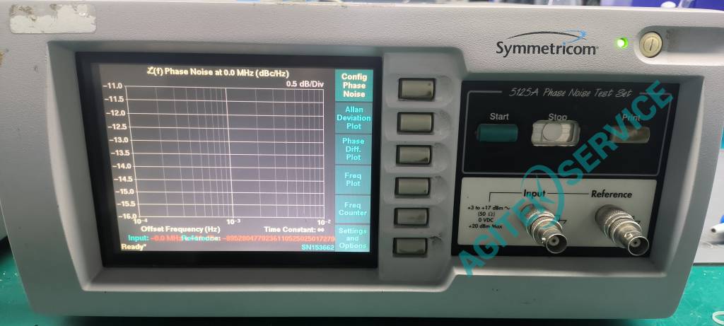 相位噪聲和阿倫方差分析儀TSC 5125A REF端數值異常維修