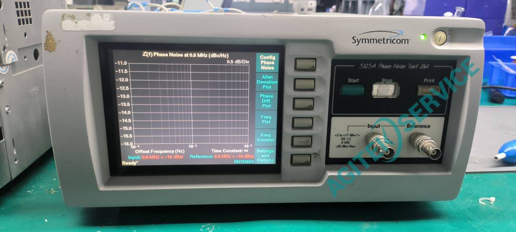 相位噪聲和阿倫方差分析儀TSC 5125A REF端數值異常維修