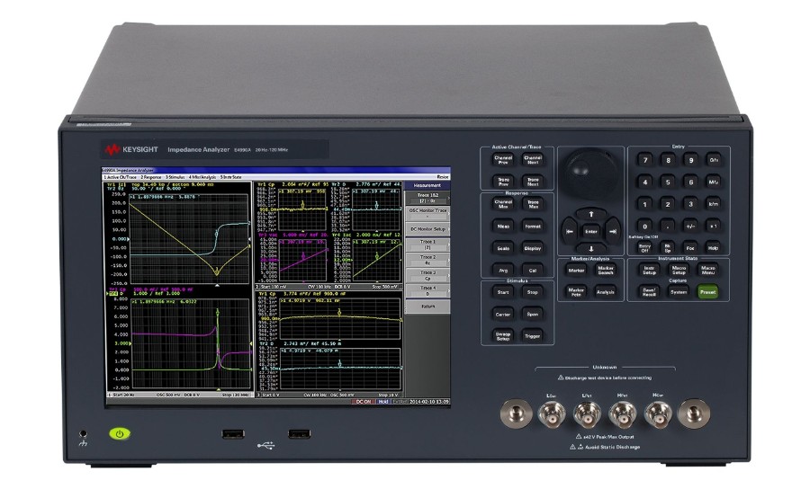 Keysight E4990A阻抗分析儀使用指南-是德服務中心