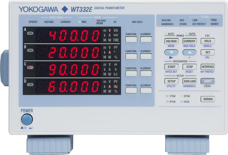 YOKOGAWA橫河功率計WT230不顯示電流原因及解決方法