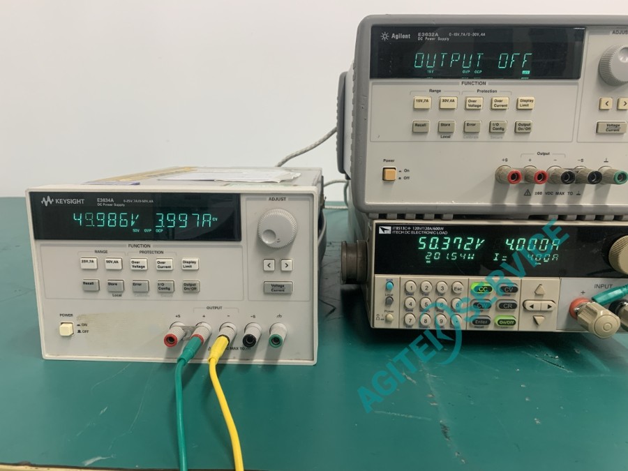 安捷倫E3634A可編程直流電源輸出無法帶載維修