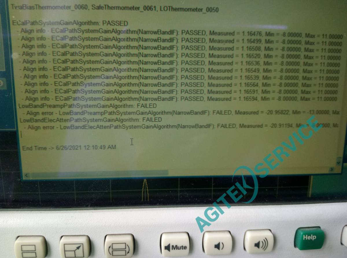 Keysight是德科技 N9020B提示 power up failure原因及解決方法