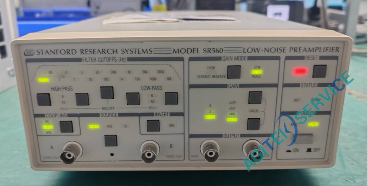 Stanford斯坦福SR550 FET 輸入前置放大器維修