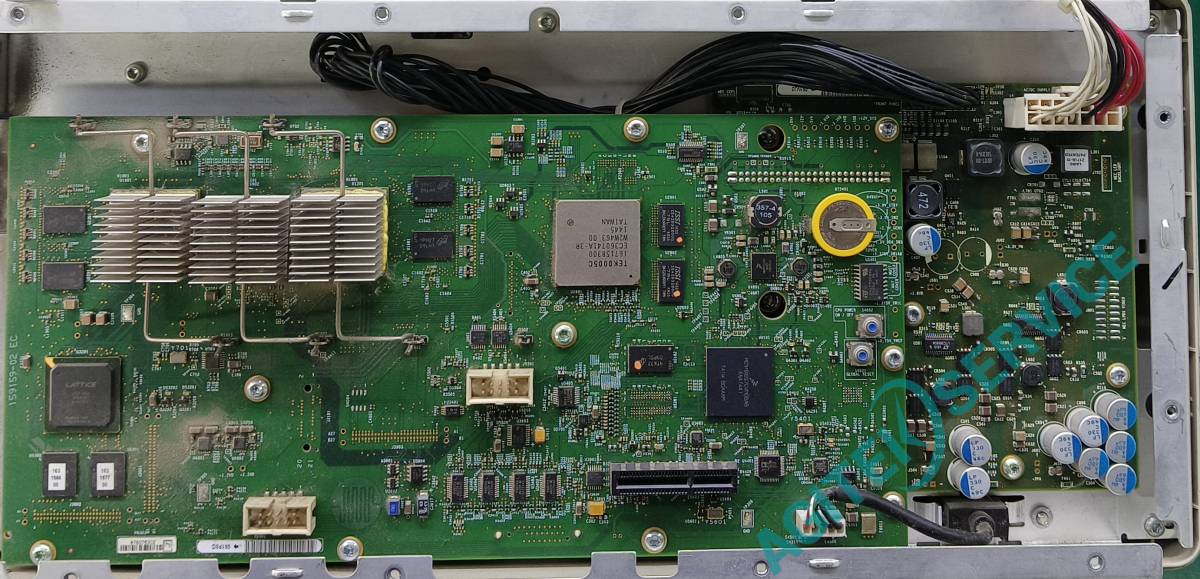 Tektronix泰克MDO3014示波器開機後屏幕無反應維修案例