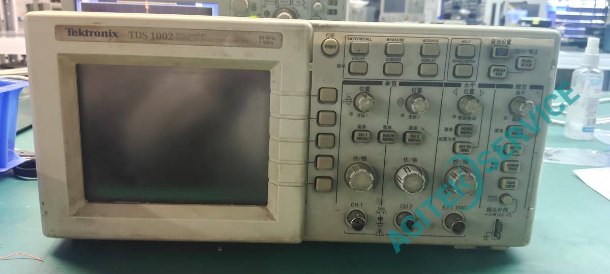 泰克示波器TDS1002開機不顯示維修