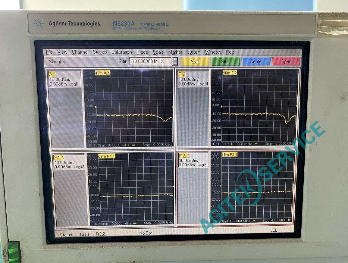 安捷倫N5230A 40GHz矢量網絡分析儀輸出異常維修