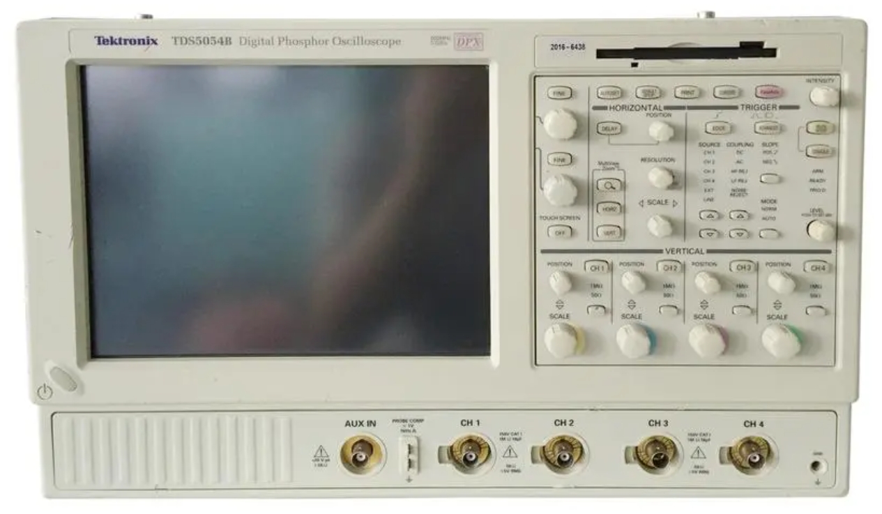 TDS5054示波器怎麽設置電流測試