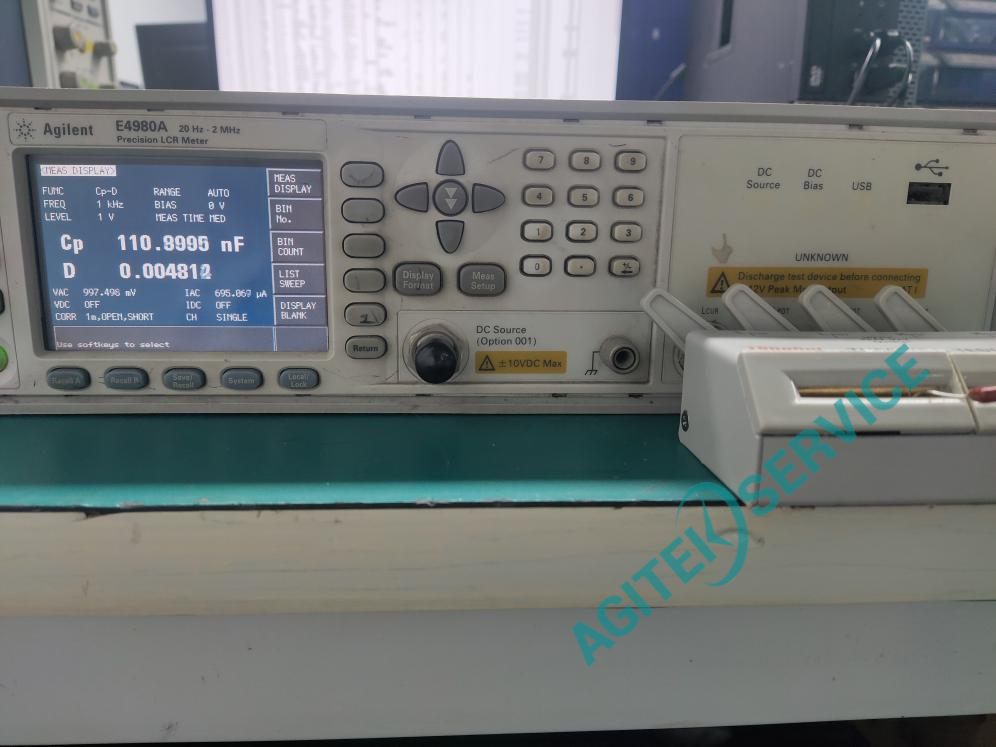 安捷倫E4980A LCR表開機報錯維修 安捷倫E4980A LCR表開機報錯維修