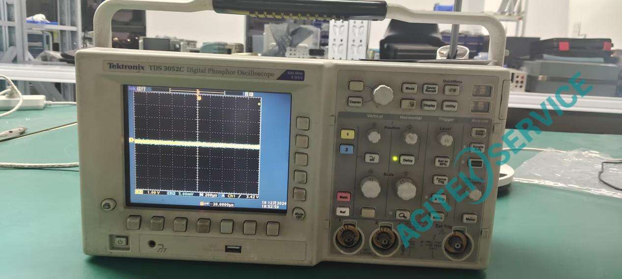 Tektronix泰克示波器TDS3052C按鍵無反應維修