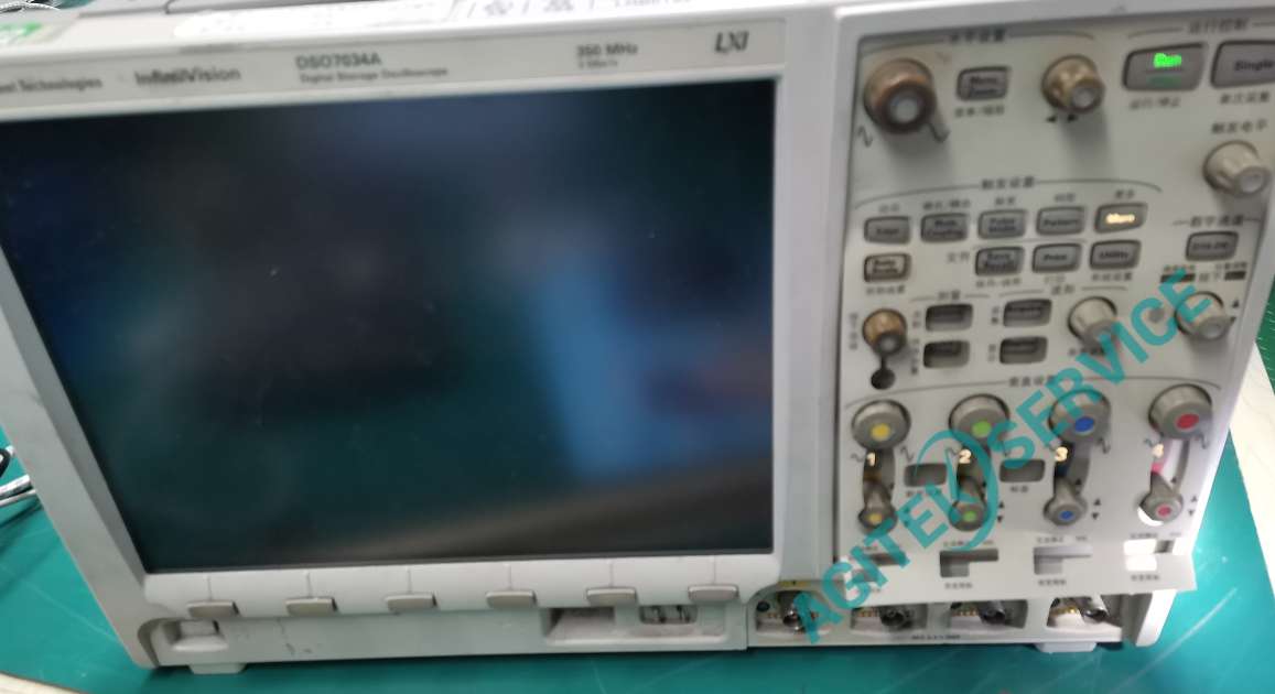 Keysight是德示波器DSO7034A不開機維修