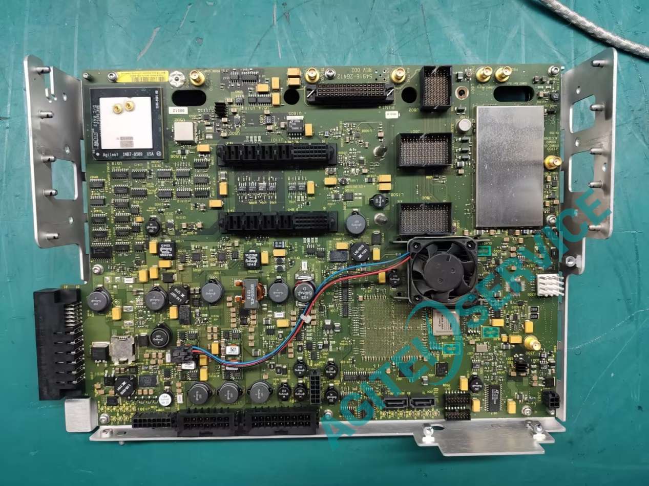 安捷倫DSO-X 91604A示波器開機報錯維修