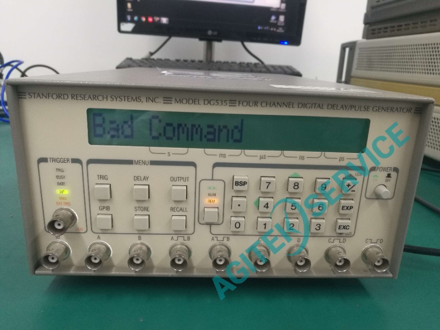 斯坦福DG535數字延時脈衝發生器無法正常開機維修