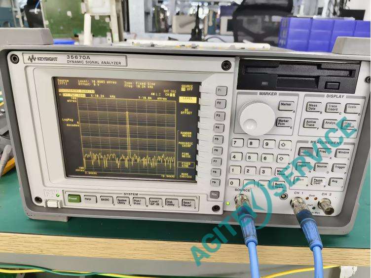 是德 35670A 動態信號分析儀開機自校準報錯