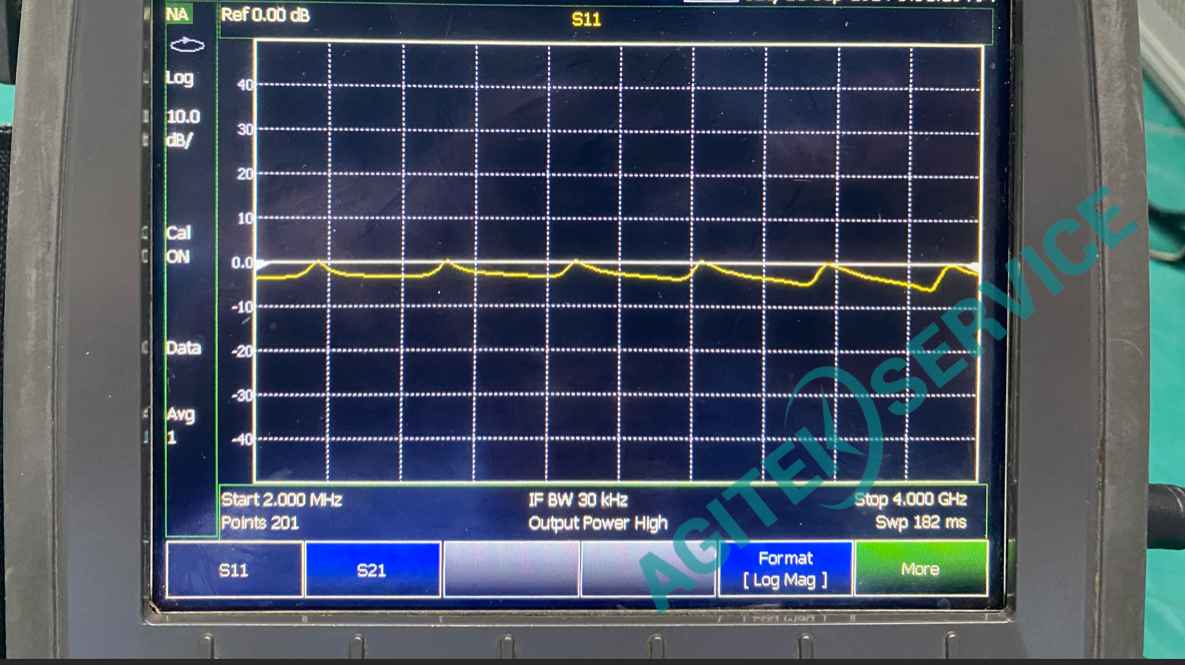 是德科技N9914A射頻分析儀跡線異常維修