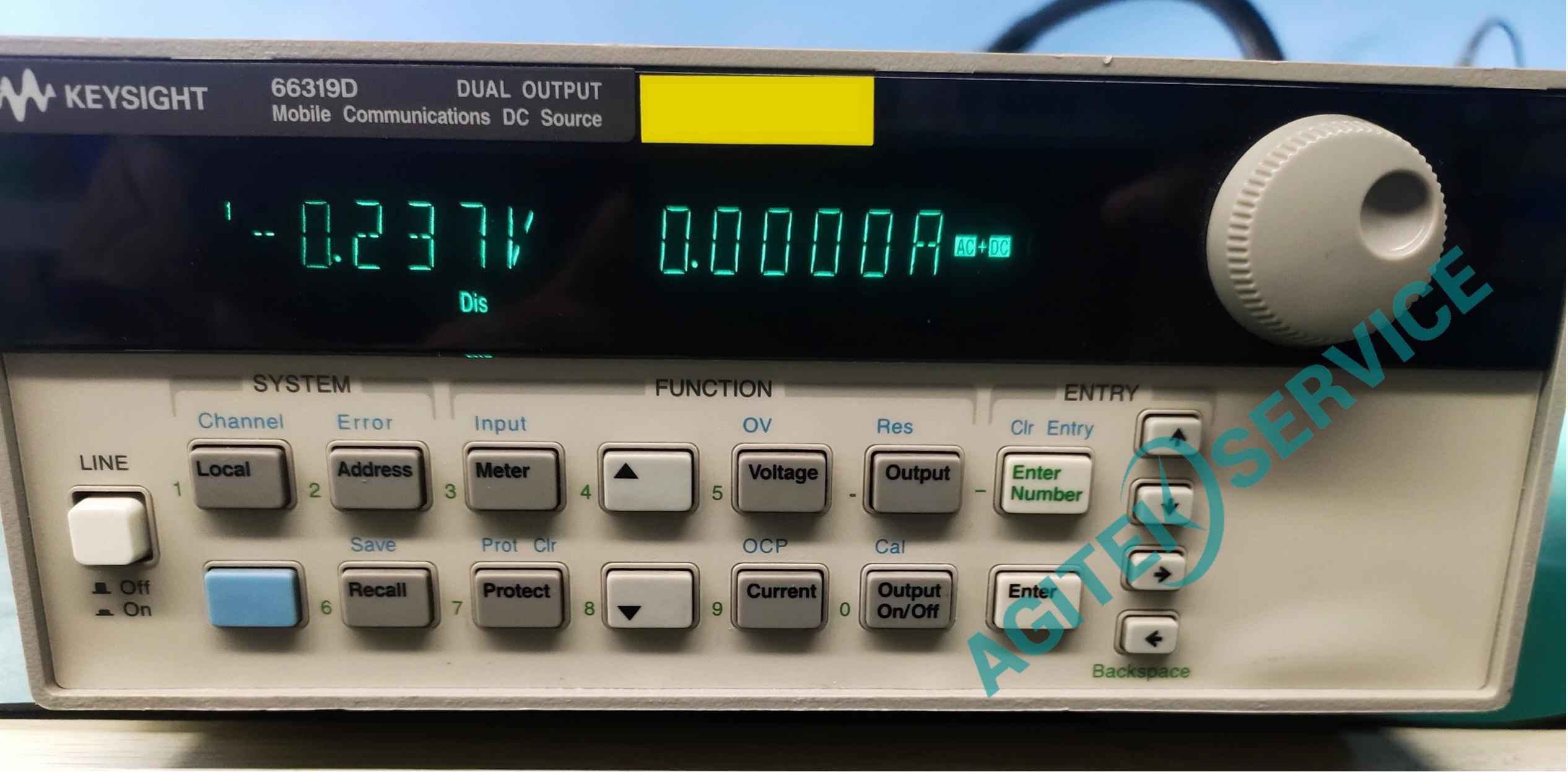 是德科技66319D直流可調電源ch1通道無輸出維修 是德科技66319D直流可調電源ch1通道無輸出維修