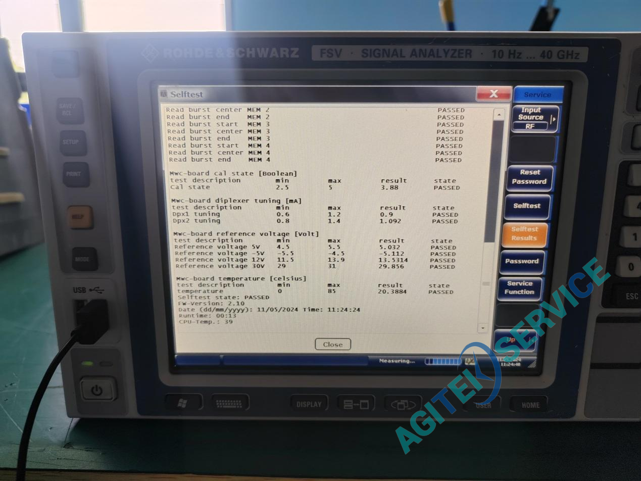 r&s 頻譜儀測試相噪步驟