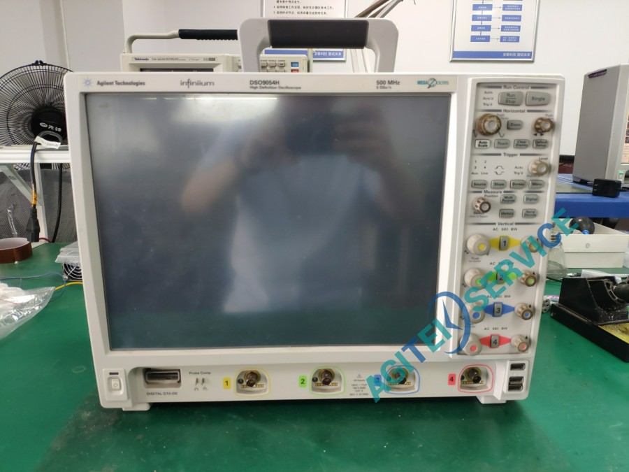 安捷倫示波器開機部分燈亮
