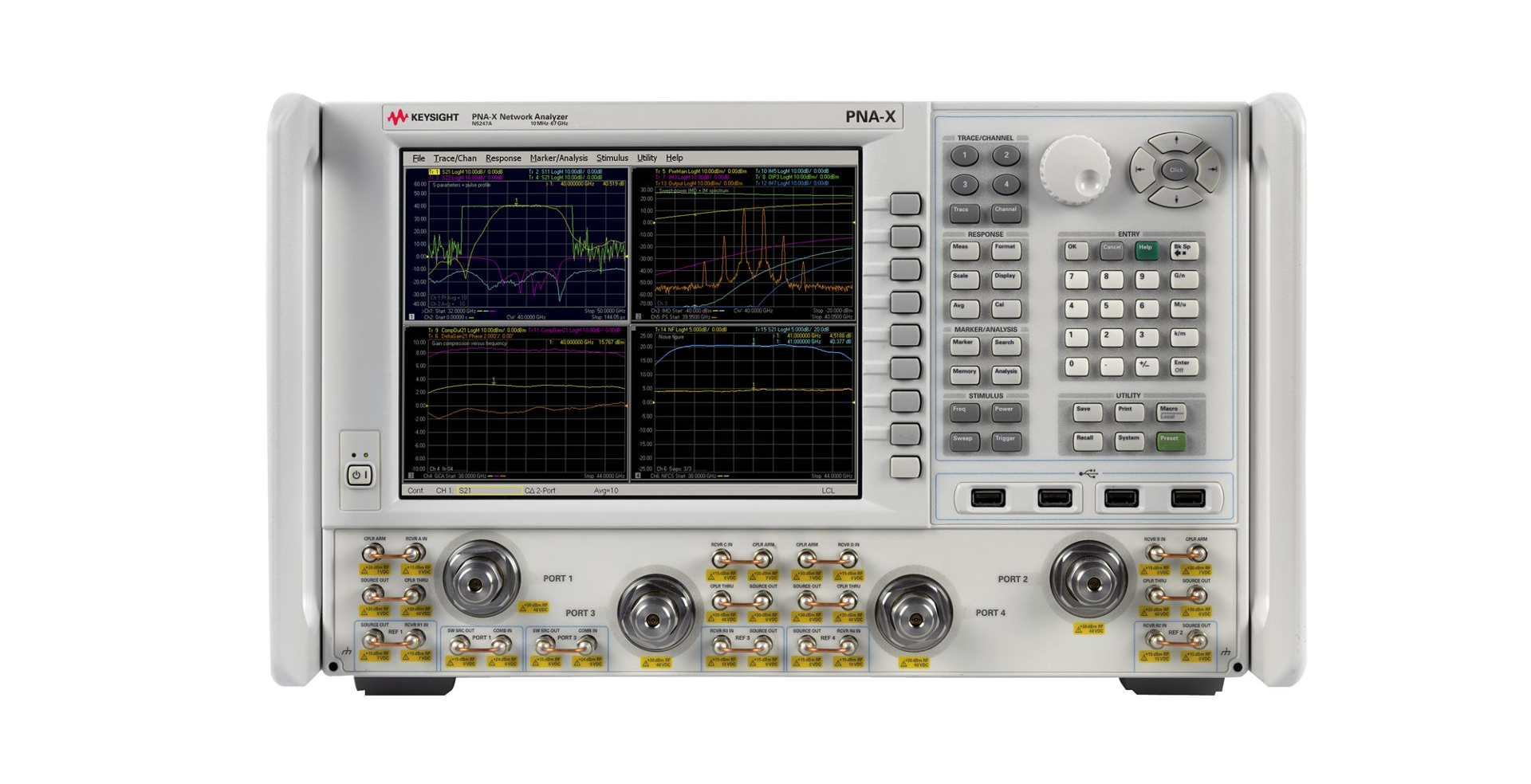 Keysight PNA網絡分析儀N5247A使用說明書-是德技術支持中心