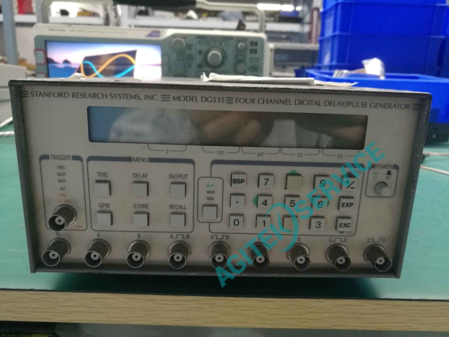  斯坦福DG535數字延時脈衝發生器無法開機維修