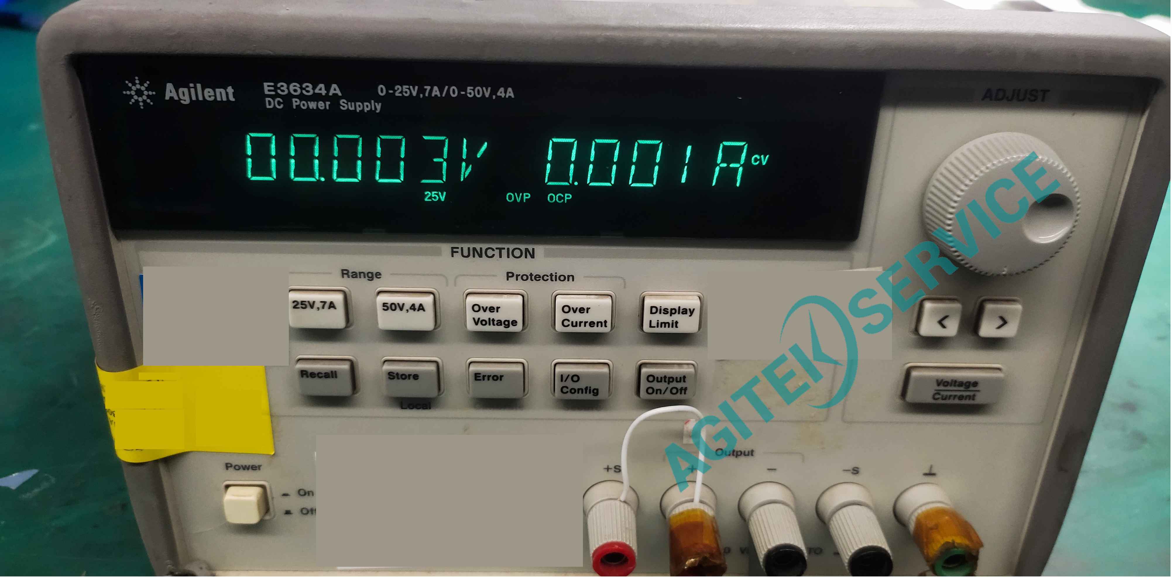 安捷倫E3634A電源電壓無法控製維修 安捷倫E3634A電源電壓無法控製維修